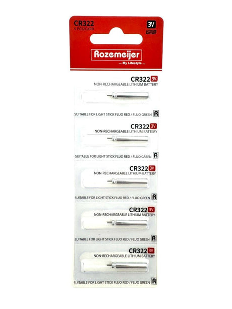 Rozemeijer - CR322 Lithium Batterijen | 5 Stuks | Niet Oplaadbaar - Hengelsport De Goeie Vangst