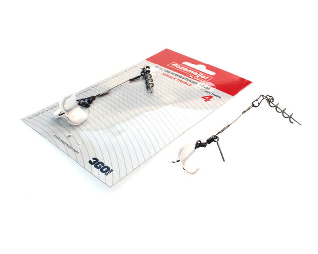 Rozemeijer-Shallow Screw Stinger 10Cm Single Treble 4 2Pcs - Hengelsport De Goeie Vangst