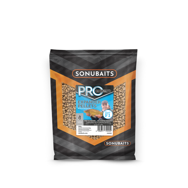 Sonubaits F1 Pro Expander Pellets 8mm 500g
