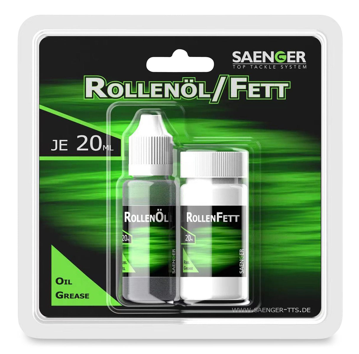 Saenger - Molen Vet & Olie Set 2x20ml - 6014025 - Hengelsport De Goeie Vangst
