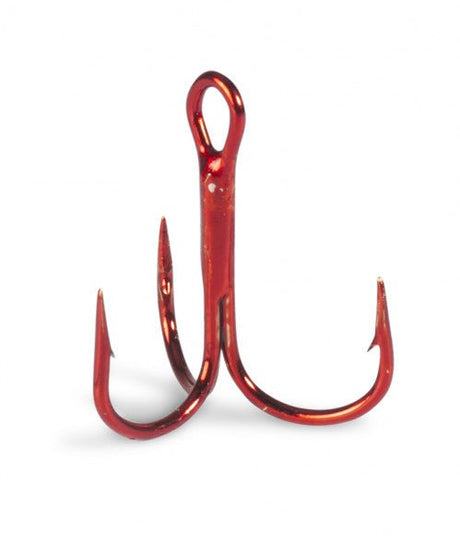 Saenger-Drilling Treble Hook-Rood-2-Hengelsport De Goeie Vangst