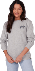 Salty Crew-Jackpot Athletic Heather Crew-Grijs-Medium-Hengelsport De Goeie Vangst