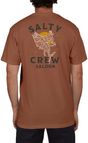 Salty Crew - Saloon Premium S/S Tee - Hengelsport De Goeie Vangst