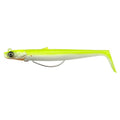 Savage Gear-Sandeel V2 Weedless 11.5cm-Lemon Back-11.5cm-Hengelsport De Goeie Vangst