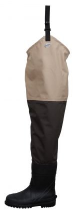 Scierra-CC3 Breathable Hip Wader-Bruin-44/45-Hengelsport De Goeie Vangst