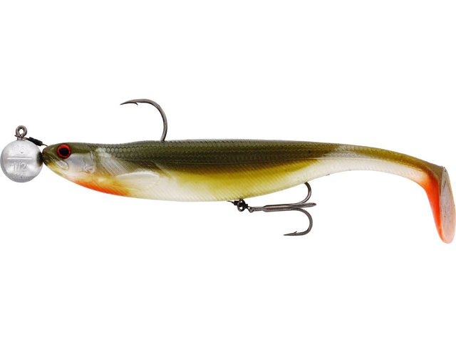 Westin-Shadteez Slim Rigged & Ready-Bass orange-14cm (15g)-Hengelsport De Goeie Vangst