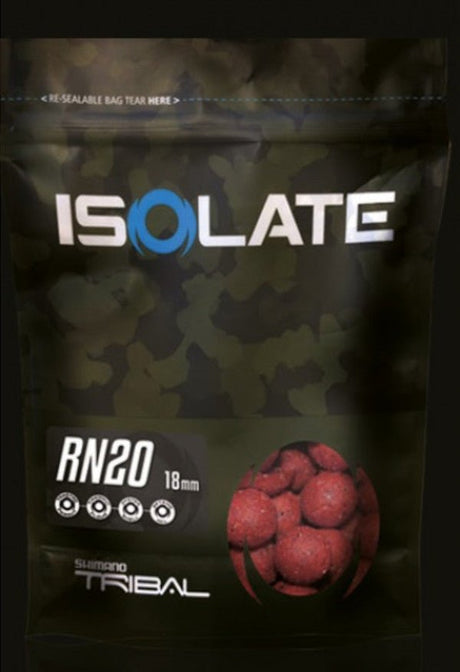 Shimano-Tribal Isolate Rn20 Red Nut Boilies | 1kg-18mm - Hengelsport De Goeie Vangst
