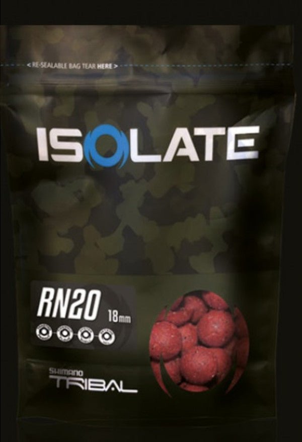 Shimano-Tribal Isolate Rn20 Red Nut Boilies | 1kg-18mm - Hengelsport De Goeie Vangst