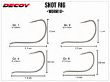 Shot Rig Worm10 Dropshothaak