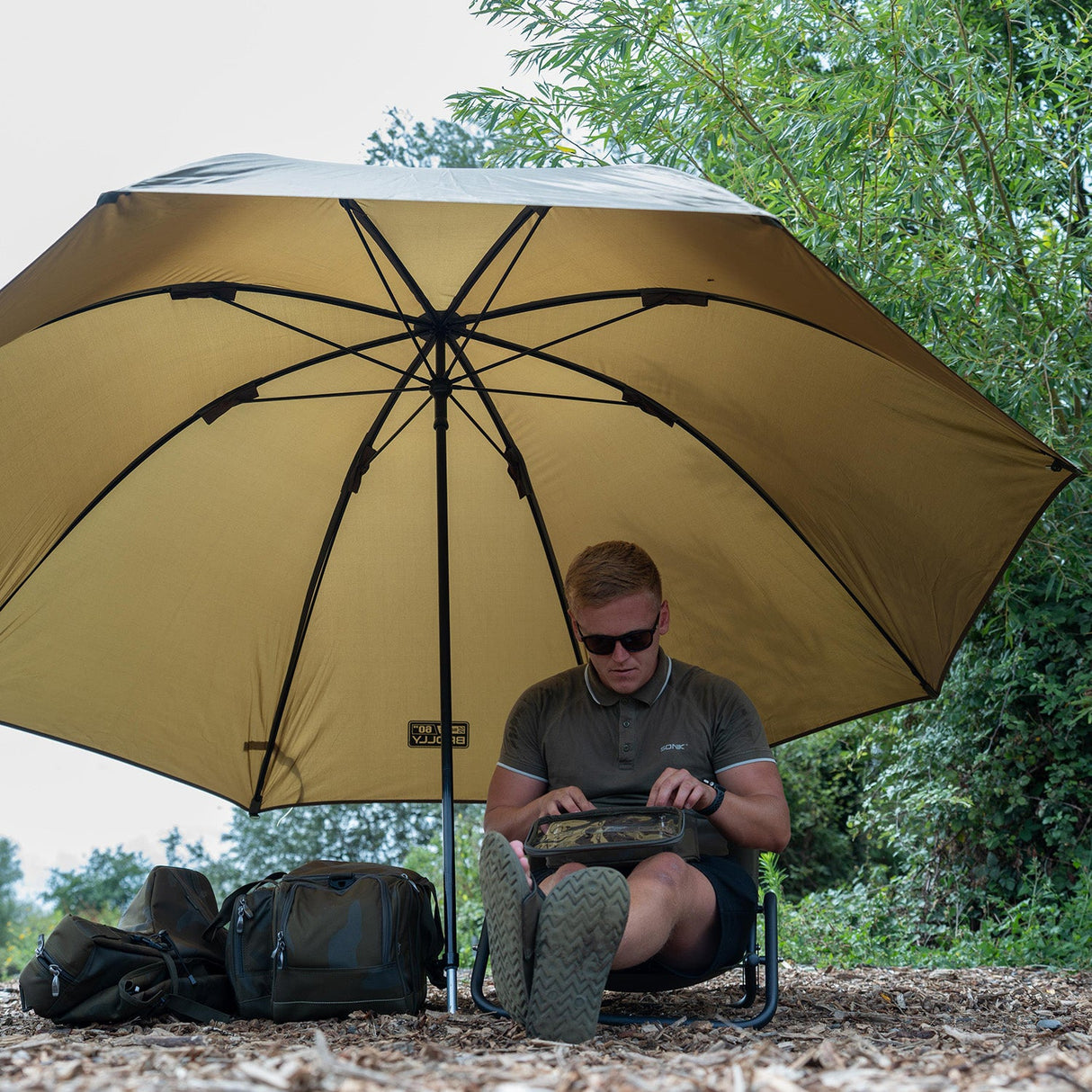 Sonik - Bank - Tek 60inch Brolly - DC0061 - Hengelsport De Goeie Vangst