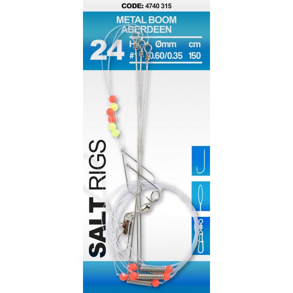 Spro-24 Salt Rig Metal Boom Aberdeen-6 - Hengelsport De Goeie Vangst