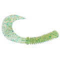 Spro-Ring Grub 10st.-Smoke Green Glow-3.5cm-Hengelsport De Goeie Vangst