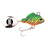 Spro-ASP Spinner UV-Fire zebra-10g-Hengelsport De Goeie Vangst