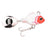 Spro-ASP Spinner UV-White bleeder-10g-Hengelsport De Goeie Vangst
