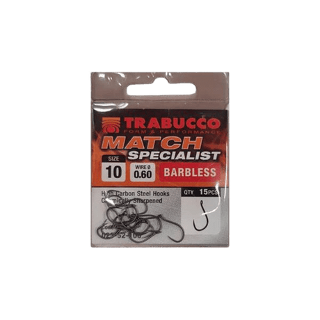 Trabucco - Match Specialist Barbless - Hengelsport De Goeie Vangst