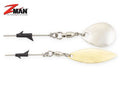 Z-Man-TRD SpinZ Tail Spinners-Silver-Colorado-Hengelsport De Goeie Vangst