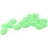 Tronixpro-Oval Bead Luminous-Groen Luminous-2mm-Hengelsport De Goeie Vangst