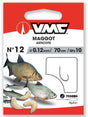 VMC - 7038 BN Maggot Onderlijnen - 0703810 - Hengelsport De Goeie Vangst