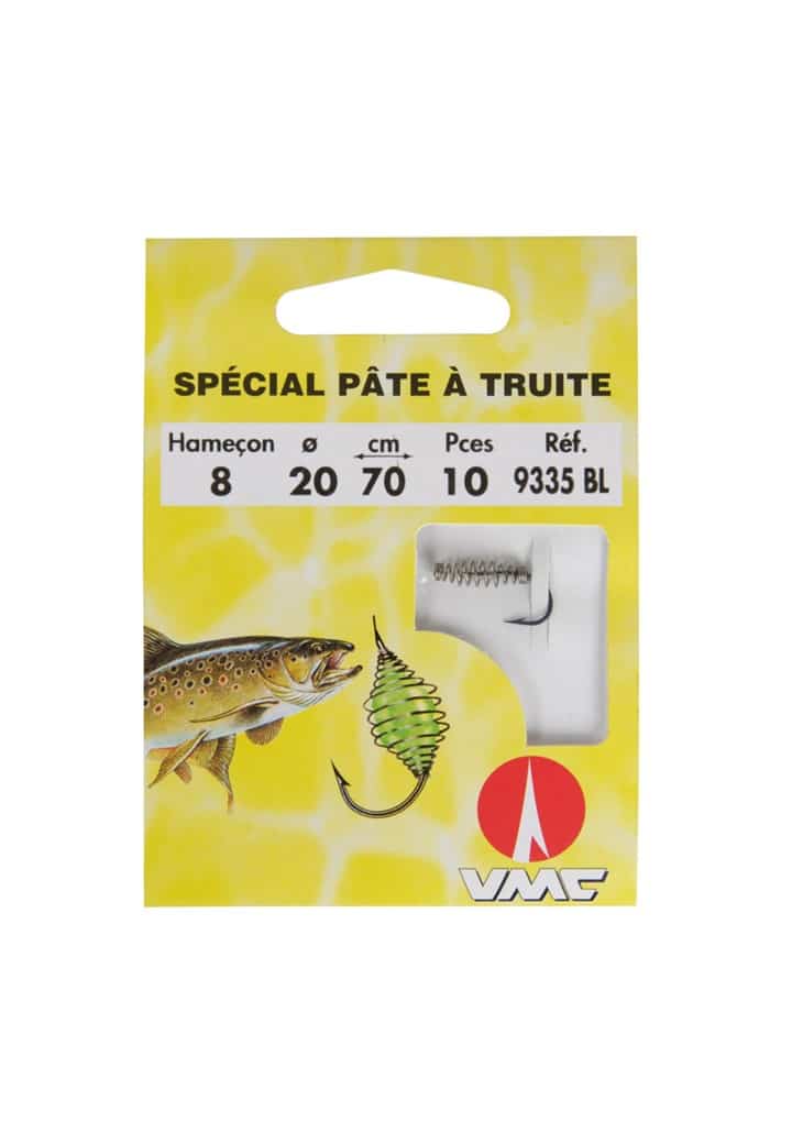 VMC-Forel Onderlijnen met Deeghaak-H6 0.22mm 70cm - Hengelsport De Goeie Vangst