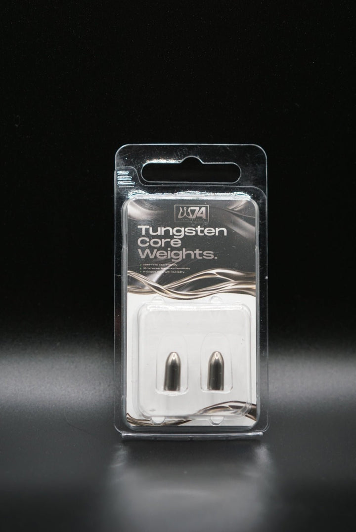 W74 Tungsten Tackle-Tungsten Bullet Sinkers (2pcs)-3.5g - Hengelsport De Goeie Vangst
