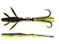 Westin-CreCraw Ripplr Creaturebait-9.5cm-Black/ Chartreuse-Hengelsport De Goeie Vangst