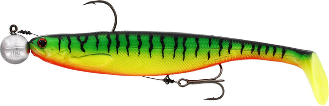 Westin-Shadteez Slim Rigged 'n Ready-Crazy firetiger-14cm-Hengelsport De Goeie Vangst