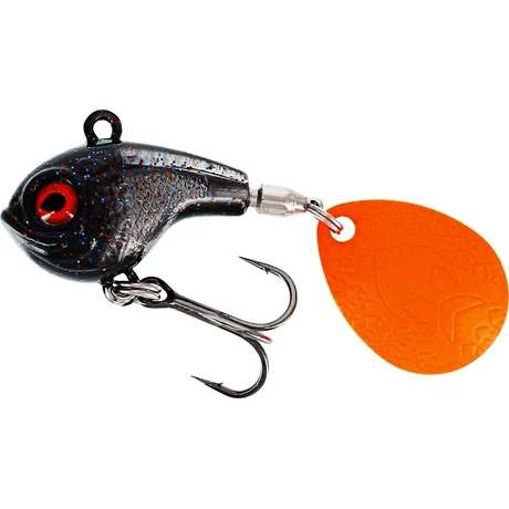 Westin-Dropbite Spintail Jig-Black Mamba-17g-Hengelsport De Goeie Vangst