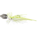 Savage Gear-Crazy Swim Jig-Yellow White-12.5cm | 14.5g-Hengelsport De Goeie Vangst