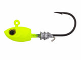 Z-Man-Micro Shad Headz-Chartreuse-Size 6 | 0.9g-Hengelsport De Goeie Vangst