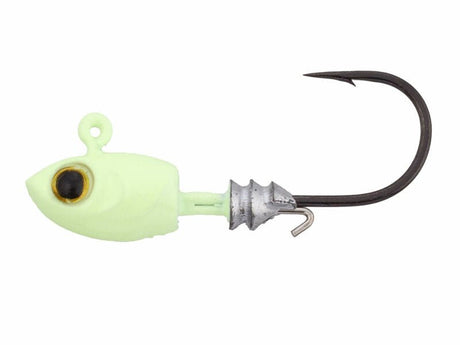 Z-Man-Micro Shad Headz-Glow-Size 6 | 0.9g-Hengelsport De Goeie Vangst