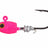 Z-Man-Micro Shad Headz-Pink Glow-Size 6 | 0.9g-Hengelsport De Goeie Vangst