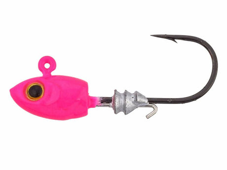 Z-Man-Micro Shad Headz-Pink Glow-Size 6 | 0.9g-Hengelsport De Goeie Vangst