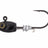 Z-Man-Micro Shad Headz-Zwart-Size 6 | 0.9g-Hengelsport De Goeie Vangst