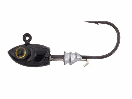 Z-Man-Micro Shad Headz-Zwart-Size 6 | 0.9g-Hengelsport De Goeie Vangst