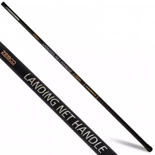 Zebco-Trophy Landing Net Handle | 2.50m-2.50m - Hengelsport De Goeie Vangst